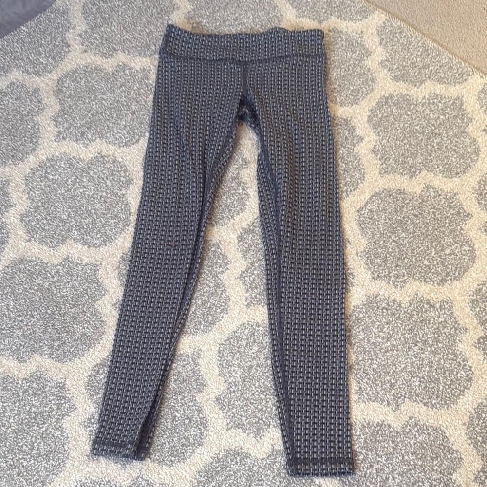 Ivivva Gray Patterned Leggings for Kids